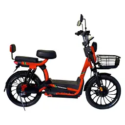 Електроскутер двомісний Crosser CR3 Графенова батарея(600W, 60V, 20Ah) червоний