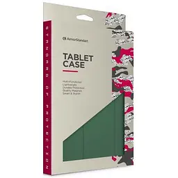 Чохол до планшета ArmorStandart Flex Case Samsung Tab S9 / S9 FE / S10 FE Dark Green (ARM84448) - мініатюра 3