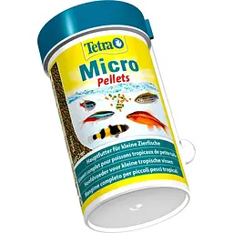 Сухий корм для дрібних акваріумних риб Tetra в гранулах Micro Pellets 100 мл для всіх акваріумних риб - мініатюра 3
