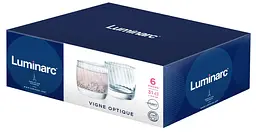 Набір склянок Luminarc Vigne Optique 6 шт. 310 мл (X0831) - мініатюра 2