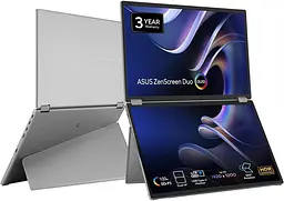 Монітор 2x14" ASUS ZenScreen DUO MQ149CD Portable (90LM0AKV-B01N70) 1920x1200 (FullHD 16:10) OLED 60 Hz - мініатюра 4