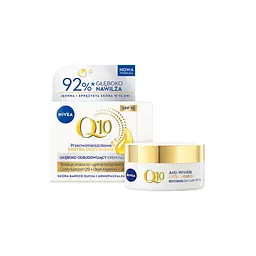 Восстанавливающий дневной крем Nivea Q10 против морщин Интенсивное питание SPF15 50 мл 
