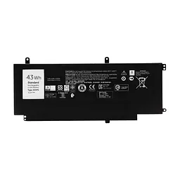 Акумулятор до ноутбука Dell Inspiron 15-7547 D2VF9, 43Wh (3700mAh), 3cell, 11.1V, Li-ion AlSoft (A47938)