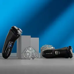 Електробритва Remington Style Series роторна чорно-синій (R3002) - мініатюра 8