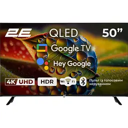 Телевізор 2E A77Q 50` QLED 4K (2E-50A77Q) [149340]