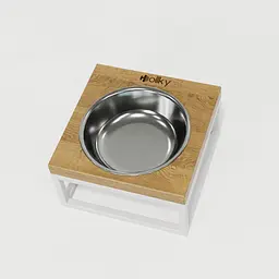 Hollky Base Solo S — миска на підставці для котів і маленьких собак (1 × 0,45 л) - мініатюра 5