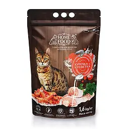 Сухий корм для дорослих котів Курочка та креветка CAT ADULT Для активних 1.6 кг