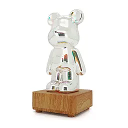 Нічник YT-197 Ведмедик+ Bluetooth колонка, USB кабель, RGB, Box - мініатюра 3