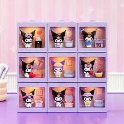 Фігурка-сюрприз Pop Top Kuromi – Святковий настрій (світло) - мініатюра 9