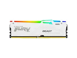 Пам'ять для настільних комп'ютерів Kingston FURY 32 GB DDR5 6000 MHz Beast RGB EXPO White (KF560C30BWEA-32) - мініатюра 3