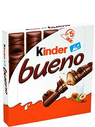 Батончик шоколадний Kinder bueno 5*21.5 г.
