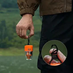 Насос-ліхтар кемпінговий Flextail Max Pump 3, помаранчевий - мініатюра 7