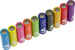 Батарейка ZMI ZI5 Rainbow Alkaline Battery AA 10шт. (NQD4000RT) - мініатюра 3