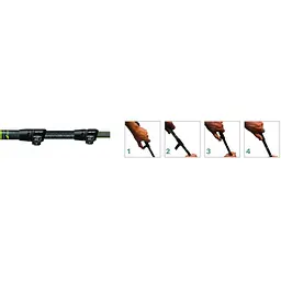 Затискне з'єднання Gabel 06/42 Fast Lock Mono Ø18/16 Чорний