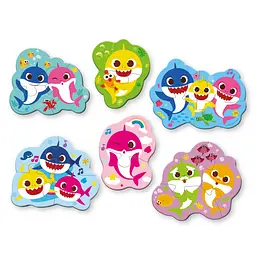 Дитячий пазл "Baby Shark" DoDo Toys 200587 від 2 років, 18 елементів - мініатюра 3
