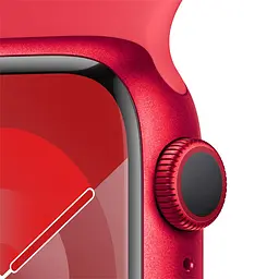 Годинник Apple Watch Series 9 GPS, 41mm, (PRODUCT)RED, (PRODUCT)RED Sport Band, M/L (Grade B) Seller Refurbished - мініатюра 3
