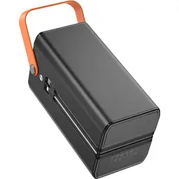 Зовнішній акумулятор Hoco DB49 Action 100000mAh 22.5W Black [117443] - мініатюра 2