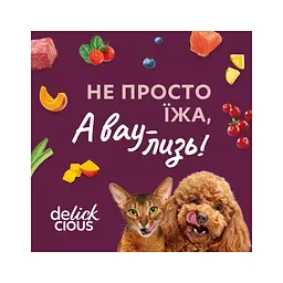 Ласощі для собак Delickcious з індичкою, морквою і яблуком 80 г (4820269147331) - мініатюра 6