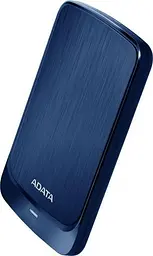 Зовнішній жорсткий диск Adata переносний HV320 1 TB USB 3.2 (AHV320-1TU31-CBL) синій - мініатюра 4