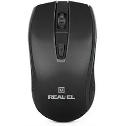 Мишка REAL-EL RM-308 Wireless Black (EL123200033) - мініатюра 6
