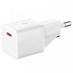 Мережевий зарядний пристрій Baseus GaN5 Fast Charger Xiaomini 1C 20W EU CCGN050102 White - мініатюра 2