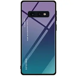 Чохол бампер Primo Gradient Glass для Samsung Galaxy S10e (SMG970) Purple - мініатюра 2