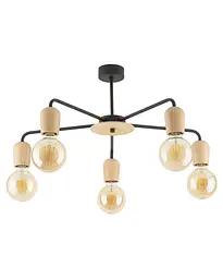 Люстра TK Lighting 4969 Miriam E27 5x15W IP20