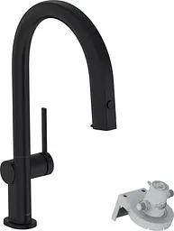 Змішувач для кухні Hansgrohe Aqittura M91 FilterSystem 210 matt black 76803670