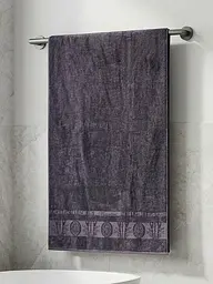 Турецький бамбуковий махровий рушник Zeron 70х140 Bamboo Anthracite