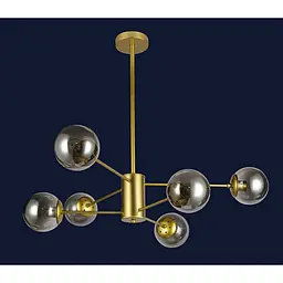 Люстра молекула Levistella 7526033-6 GD+BK - мініатюра 2