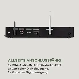 HiFi тюнер Аuna iTuner 320 BT Spotify Connect (10034063) - мініатюра 9