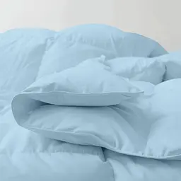 Дитяча ковдра Cosas вовна 110х140 см Cloud блакитна (Quilt_110х140_Winter-Wool-Ranfors) - мініатюра 2