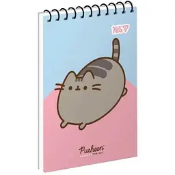 Зошит для записів Yes А7/80 од.спіраль Pusheen: Cozy Days ВДЛ