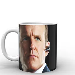 Кухоль GeekLand білі Агенти Щ.И.Т Agents of S.H.I.E.L.D. agent coulson AS.02.006 330 мл білий - мініатюра 2