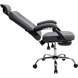 Офісне крісло GT Racer X-8003 Fabric, сіре (X-8003 Gray) - мініатюра 4