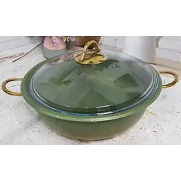 Мантоварка-пароварка O.M.S. Collection 6091-C 30 см 6.4 л з гранітним покриттям 6 предметів зелена - мініатюра 5