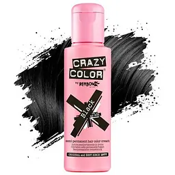 Тінт-фарба для волосся Crazy Color відтінок 30 чорний 100 мл