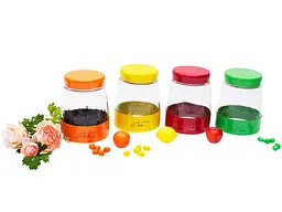 Банка BONADI 1,5л з кришкою в асортименті TEA 4 дизайни 279-115