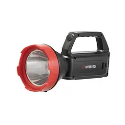 Ліхтар акумуляторний Intertool LB-0107 ручний з боковим світлом сонячною панеллю та функцією power bank - мініатюра 2