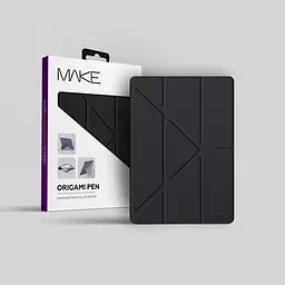 Чохол-книжка MAKE Samsung Tab S10 Lite/S10 FE Origami Pen Black - мініатюра 2