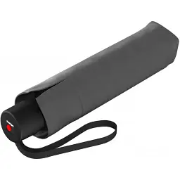 Парасоля складана Knirps A.050 Medium Manual Dark Grey - мініатюра 3