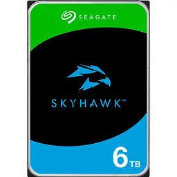 Жорсткий диск 3.5` Seagate SkyHawk 6TB SATA 256MB (ST6000VX009) [105239]