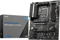 Материнська плата MSI B660-A Pro DDR4 LGA 1700 (PRO B660-A DDR4) Б/В