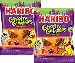 Желейні цукерки Haribo Halloween Ghostly Gummies 90g - мініатюра 2