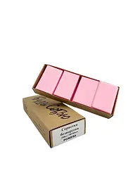 Серветки безворсові 6*4 см FR'C Beauty (в коробці) 250 шт Рожеві