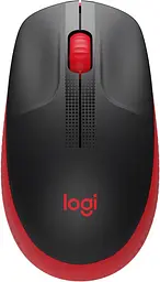 Миша Logitech M190 Full-Size Wireless Mouse red (910-005908)