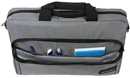 Сумка для ноутбука Grand-X 15.6'' Gray (SB-129) (SB-129G) - мініатюра 4