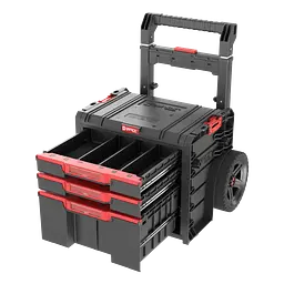 Ящик для інструментів на колесах Qbrick SYSTEM PRO CART 2.0 PLUS DRAWER 3 520x440x660 мм - мініатюра 2
