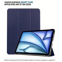 Чохол до планшета BeCover Smart Case Apple iPad Air 13" M4 2026 Deep Blue (715301) - мініатюра 7