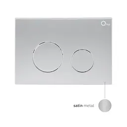 Набір Qtap інсталяція 3 в 1 Nest QT0133M425 з панеллю змиву круглою QT0111M11111SAT + унітаз з сидінням Swan QT16335178W, Білий - мініатюра 8